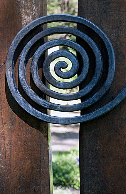 Spirale aus Bronze
